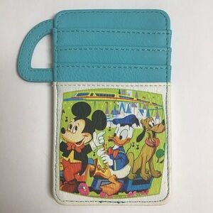 Disney Loungefly 50th Anniversary Vault Collection Retro Thermos Card Holder